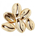 Breloque intercalaire - Dor&eacute; - Coquillage - 6 pcs - Qualit&eacute; sup&eacute;rieure - Cr&eacute;ation de bijoux