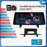 Ossuret 10.25 Android 13 Automobilio radijas BMW 3 F30 F31 2013-2017 NBT Autoradio 4G Carplay Multimedia Player automobilio i&scaron;maniosios sistemos Auto 4G RDS 8W 8G 128G