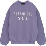 Fear of God Essentials Stores Vilnos Džemperis su apvalia apykakle Levandų spalvos Vyri&scaron;ki Vir&scaron;utiniai Drabužiai Violetinė 192BT246237F M