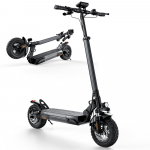 iScooter W9 Elektrinis paspirtukas 10'' padanga, 54.6V/14Ah baterija, 1000W variklis, 45km nuvažiuojamas atstumas, 45km/h, Dvigubi diskiniai stabdžiai 1000W&mdash;&mdash;W9 pilka
