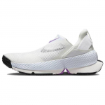 Nike GO FlyEase Violetinės Fanto spalvos Moteri&scaron;ki sportbačiai Balti Sail Juodi DR5540-104 38.5 white