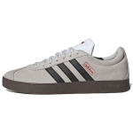 Adidas VL Court Pilki Juodi Gumos Padai Unisex Sportbačiai Pilki-Vienas Pagrindiniai-Juodi Geresni-Raudoni HQ1802 36⅔