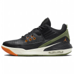 Air Jordan Max Aura 5 Juodi Sky J &Scaron;viesiai alyvuogių spalvos vyri&scaron;ki sportbačiai Ry&scaron;kiai mandarinų spalvos Burės spalvos DZ4353-003 42