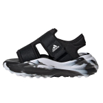 Adidas Mehana Sandalai Madingi Patogūs Neslystantys Smūgius Sugerianti Žemi Vaikams Sandalai Vaikams Sandalai Balti Juodi JP5827 28