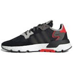 Adidas Originals Nite Jogger Audinys Suede Sportiniai Patogūs Neslystantys Žemi Laisvalaikio Batai Unisex Laisvalaikio Batai Juodi Raudoni G26311 36