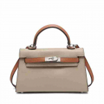 Kar&scaron;tas Antros Kartos Be Pūkų Tikros Odos Rankinė Auk&scaron;tos Klasės Mados Moteri&scaron;ka Mini Rankinė Su Tekstūra Tote Rankinė 22x7x15cm