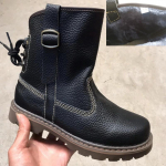 Specialus pasiūlymas: Natūralios odos aulinukai - Unisex retro jojimo ir Martin stiliaus, kvėpuojantys ir madingi 44