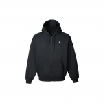 Jordan Brooklyn Fleece SS25 Laisvas Paprastas Universalus Patogus Džemperis Vyri&scaron;kas džemperis Juoda Balta IB7232010 2XL