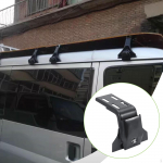 Automobilio latako tvirtinimo stogo bagažinės laikiklis reguliuojamas universalus lengvai montuojamas didelio stiprumo 12cm to 16cm