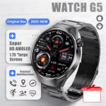 2025 Naujas Laikrodis G5 Plus Sportinis I&scaron;manusis Laikrodis Vyrams HD AMOLED Ekranas GPS sekimas &Scaron;irdies ritmas Lauko Vandeniui Atsparus Bluetooth skambinimas I&scaron;manieji Laikrodžiai steel juoda