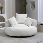 Futono sofa - MUVOE - Reguliuojama - Smėlio spalvos veliūras - Auk&scaron;tas atlo&scaron;as - Patogi ir ilgaamžė smėlis