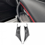 Automobilio vidinės durų rankenėlės BMW F30 F31 F32 F34 F35 F36 F80 F82 3 4 serijai 3GT ABS vidinės durų rankenėlės traukiklio apsauga Carbon fibre 2pcs