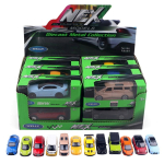 GERAI 1:60 Mini Automobilių Kolekcija 3 Serija (Mi&scaron;rios spalvos) black