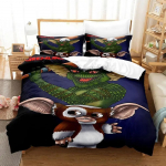Gremlins patalynės komplektas Vienvietis Twin Pilnas Queen King Dydis Patalynės komplektas Suaugusiųjų Vaikų Miegamojo Antklodės Užvalkalų Komplektai 3D Spausdinimo Anime Patalynės Lak&scaron;tų Komplektas EU Single(135*200cm)3pcs