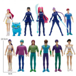 Anime k pop demonų medžiotojai Figūrėlė Modelis Žaislas Animacinis Žaidimų Periferija Stalo Dekoracija Kolekcinės Figūrėlės Modelis Žaislas Vaikui Dovana blue