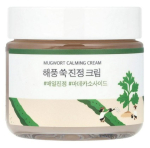 Round Lab Mugwort Calming Cream 80ml &ndash; Soothing & Barrier Repair Moisturizer 80ml gray