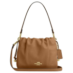 Coach Faye 22 Logotipo Magnetinis Užsegimas Odinė Pečių Rankinė Maža Moteri&scaron;ka Pečių Rankinė Medaus Ruda CT763-IMT7J Basic Set (Bag+Dust Bag)
