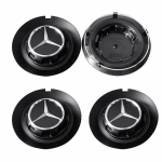 4 VNT. 147 mm C-1028 17028 Automobilio rato centrinės stebulės dangtelis Ženklelis Logotipas Mercedes Benz AMG G350 G500 G63 S680 GLS600 Priedai