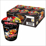[Samyang] Buldak a&scaron;trūs vi&scaron;tienos ramen 70g maža stiklinė (6 puodeliai / 12 puodelių rinkinys) - Originalūs a&scaron;trūs ugnies makaronai K-Ramen (Vertės paketas) 70g x 6cups