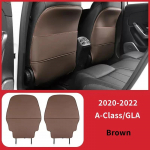 Mercedes Benz A B C E G S klasės GLC GLB GLE GLS CLA W213 Sėdynės Galinės Apsauginė Anti-Spardymo Pagalvėlė A GLA Brown