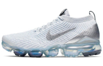 Nike Air VaporMax Flyknit 3 Baltas Atspindintis Sidabras Moteri&scaron;ki AJ6910-101 36
