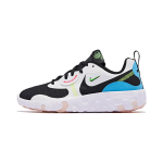 Nike Renew Lucent 2 Kvėpuojantys ir atsparūs dėvėjimuisi Žemi Bėgimo Bateliai Vaikams Balti Juodi Mėlyni CN8552-101 28