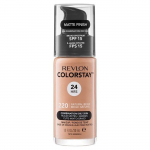 Makiažo pagrindas - REVLON - Nr. 220 Natural Beige - 30ml - Mi&scaron;riai ir riebiai odai - Smėlio