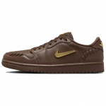 Air Jordan 1 Low Method of Make Cacao Wow Moteri&scaron;ki kedai Rudo Metalo-Auksiniai FN5032-201 37.5