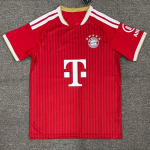 Vyri&scaron;ki Miuncheno &bdquo;Bayern&ldquo; namų sirgaliaus futbolo mar&scaron;kinėliai trumpomis rankovėmis, futbolo apranga, sportinė apranga i&scaron; bambuko pluo&scaron;to Small red
