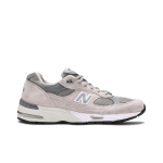 New Balance Vyri&scaron;ki 991 Pagaminti Anglijoje 'Pilki Balti' (Unisex) Pilki / Balti Bėgimo Bateliai M991GL 41.5 white