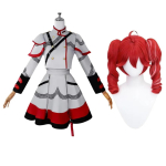 Kasane Teto Cosplay Kostiumas Kasane Teto Uniforma Kasane Teto Kostiumai Karnavalo Moteri&scaron;kas Kostiumas ir Perukas XS gray
