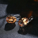 Valentino dienos dovana Crystal Big Stone Drop Auskarai Madingi Eleganti&scaron;ki vakarėlio papuo&scaron;alai 1 &scaron;ampanas
