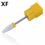 Nagų keraminė &scaron;lifavimo galvutė Vienos kukurūzų formos nagų &scaron;lifavimo ma&scaron;ina Specialūs priedai &scaron;lifavimo galvutė Ceramic geltona