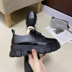 Moteri&scaron;ki batai Didelio dydžio juodi batai Dizaineriniai batai moterims Prabangūs prekės ženklo logotipai Batai Platforminiai batai Goth Oxford Shoe 39
