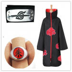 Vyri&scaron;ki moteri&scaron;ki kostiumai Akatsuki apsiaustas Cosplay Sasuke Uchiha Cape Cosplay Itachi drabužiai Kids 135