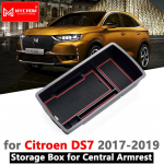 skirtas Citroen DS7 DS 7 Porankių dėžė Sandėliavimas Sandėliavimas Tvarkymas Organizatorius Vidiniai Priedai Auto Car Styling 2017 m.