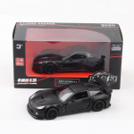 1/36 &bdquo;Corvette C6 Diecast&ldquo; automobilio modelio žaislas, i&scaron;traukiama atgal žaislinė transporto priemonė vaikams, mažiems berniukams, mergaitėms, dovanų kolekcija 1/36-12.3x5.3x3cm juoda