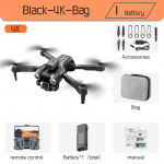 Naujas K9Pro RC bepilotis dvigubos kameros 4K profesionalus plataus kampo optinio srauto padėties nustatymo keturiomis kryptimis kliūčių i&scaron;vengimo mini sulankstomas keturkopterio žaislas