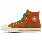 Converse Willy Wonka x Chuck 70 High Oompa Loompa Unisex sportbačiai Orange Green Egret A08152C 41.5