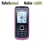 Atnaujintas originalus Nokia 1680 classic mobilusis telefonas su 1 SIM kortele No charger juoda