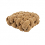 &Scaron;iaurės &scaron;alių mink&scaron;ta pliu&scaron;inių mazgų pagalvė pagalvė grindų sofa biuro kėdė buitinė nugarėlė mazginė aksominė pagalvė Rankų darbo miegamojo dekoras 40x40x12cm chaki