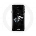 Coque pour Samsung Galaxy S5 Game of Thrones Saison 8 Le Tr&ocirc;ne de Fer La maison Stark Logo L'hiver a