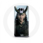 Coque pour Samsung Galaxy A8 2018 Loki Thor Ragnarok avec Casque Saison 1