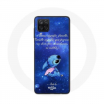 Coque pour Samsung Galaxy A42 5G Stitch Ohana Citation