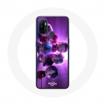 Coque pour Oppo A53 BTS TinyTAN Animation Affiche RM Jin Suga J-Hope Jimin V Et Jungkook Mic Drop