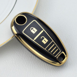 TPU automobilio i&scaron;maniojo rakto dėklas, skirtas Suzuki Baleno Ertiga Ciaz Ignis Kizashi Swift SX4 S-cross Vitars krep&scaron;io apsaugos priedai juoda