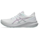 Asics GT 1000 13 Baltos Levandos &Scaron;vytėjimo Moteri&scaron;ki Bėgimo Bateliai 1012B663-100 37.5