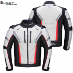 Neper&scaron;lampamas ir &scaron;iltas motociklo kostiumas, apsauga nuo kritimo, idealiai tinka lenktynėms ar laisvalaikiui. 4XL