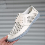 Madingi Vasariniai Briti&scaron;ki Mados Prabangūs Odiniai Vyri&scaron;ki Mokasinai Dizainerio Nauji Mink&scaron;tu Padu Verslo Vyri&scaron;ki Oficialūs Batai Sapatos Para Hombre 38