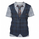 Grafiniai mar&scaron;kinėliai vyrams su pirato kapitonu, juokingas cosplay kostiumas, apvalia i&scaron;kirpte, trumpomis rankovėmis, smokingo mar&scaron;kinėliai, nauji, kasdieniai mar&scaron;kinėliai, vir&scaron;us 2XL